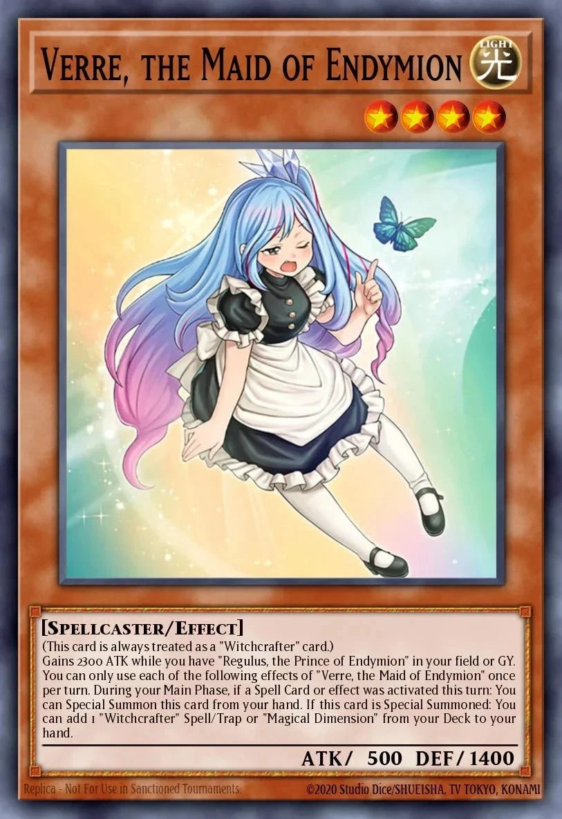 Yu-Gi-Oh Verre, The Maid of Endymion BETB-EN098 Ultra Rare NM Card