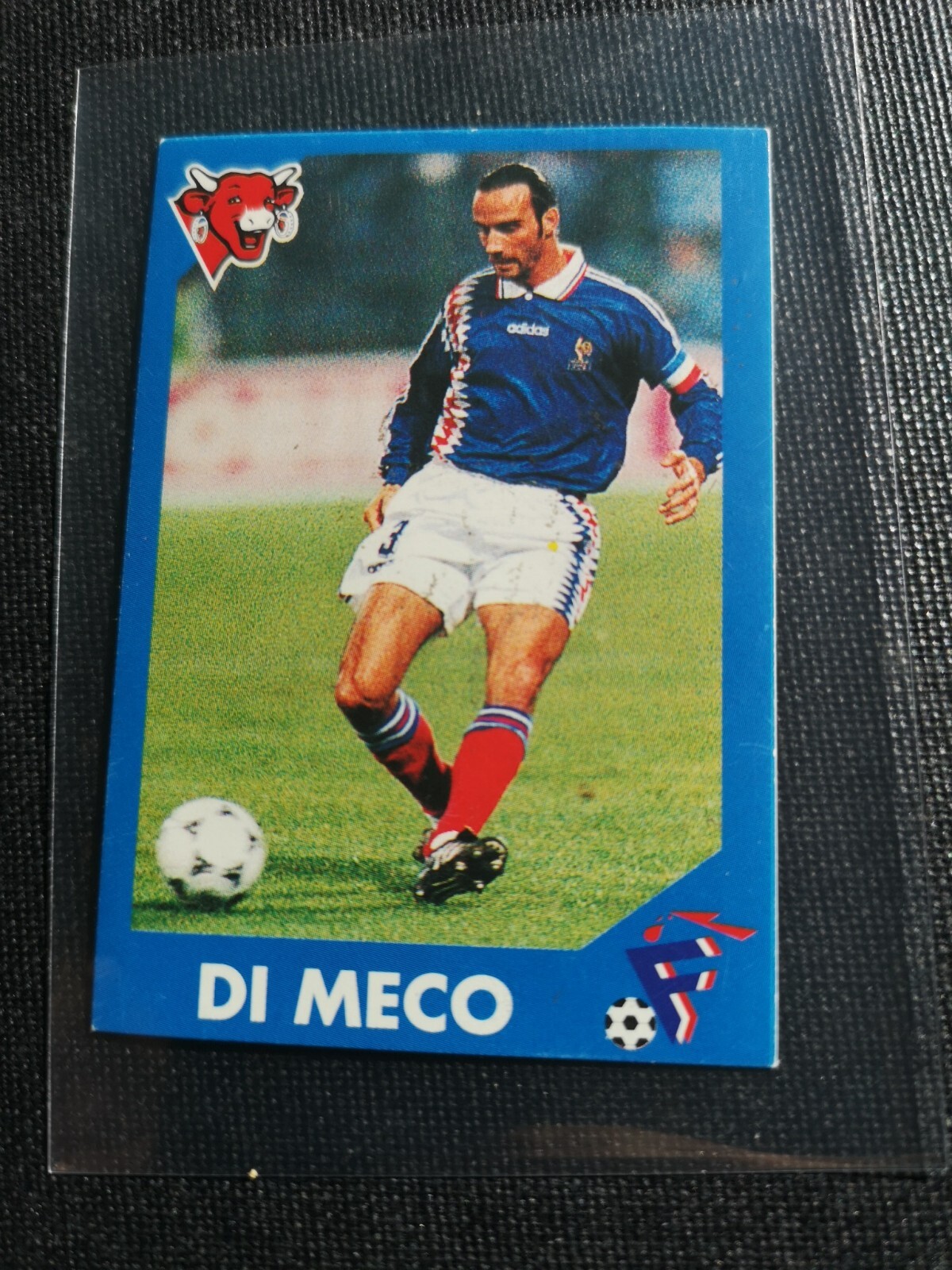 Éric Di Meco La Vache Qui Rit Euro 1996 De football Équipe De France