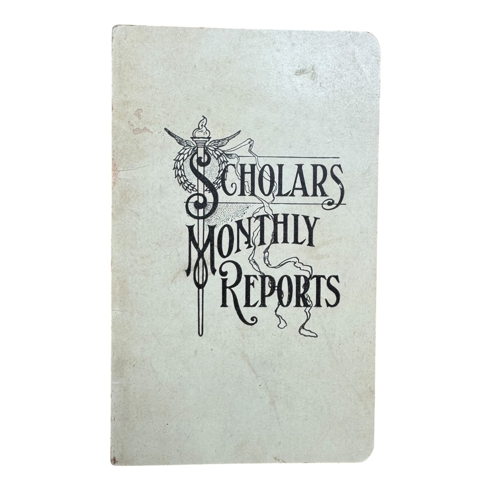 1907 Scholars Monthly Reports School Booklet Student Report Card Ephemera