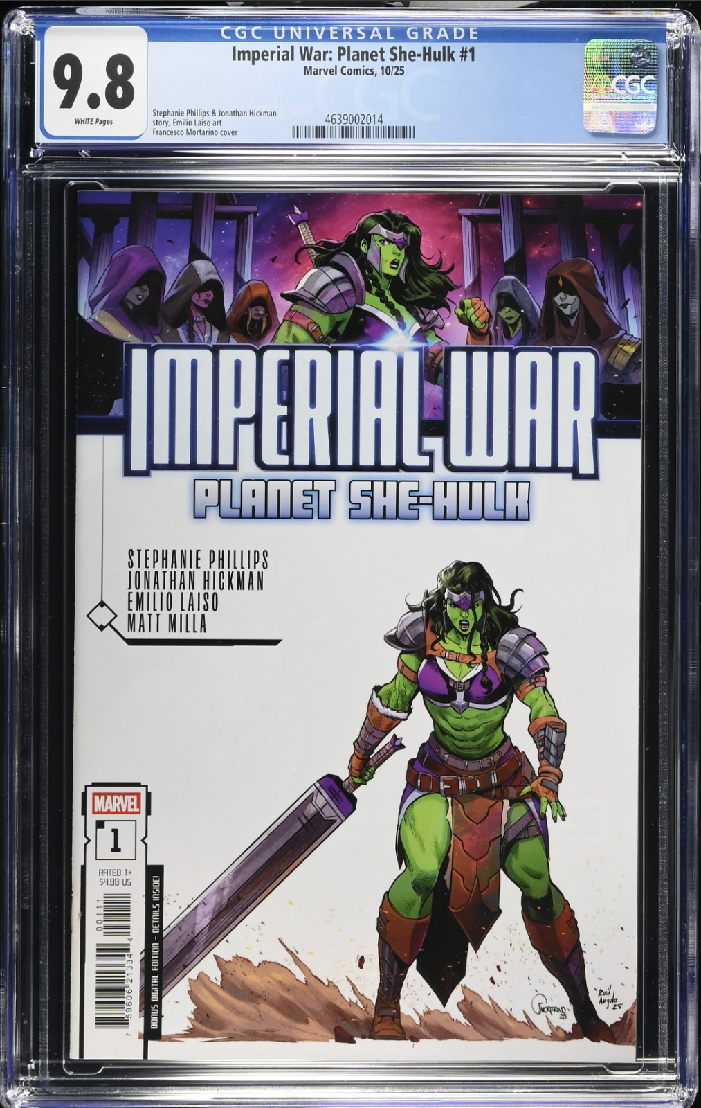 Imperial War: Planet She-Hulk #1 CGC 9.8