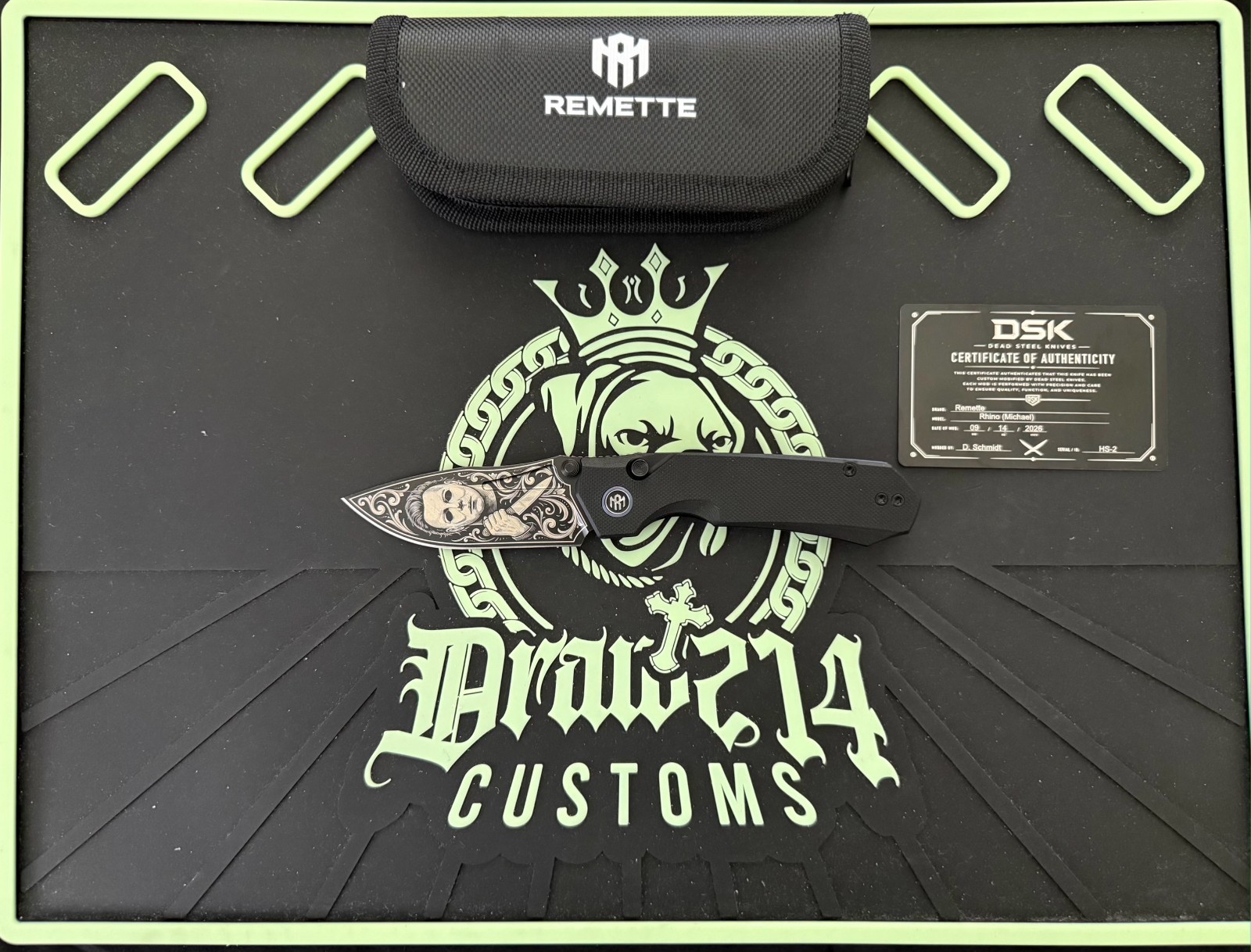 Remette Rhino DSK Custom Michael Myers Knife