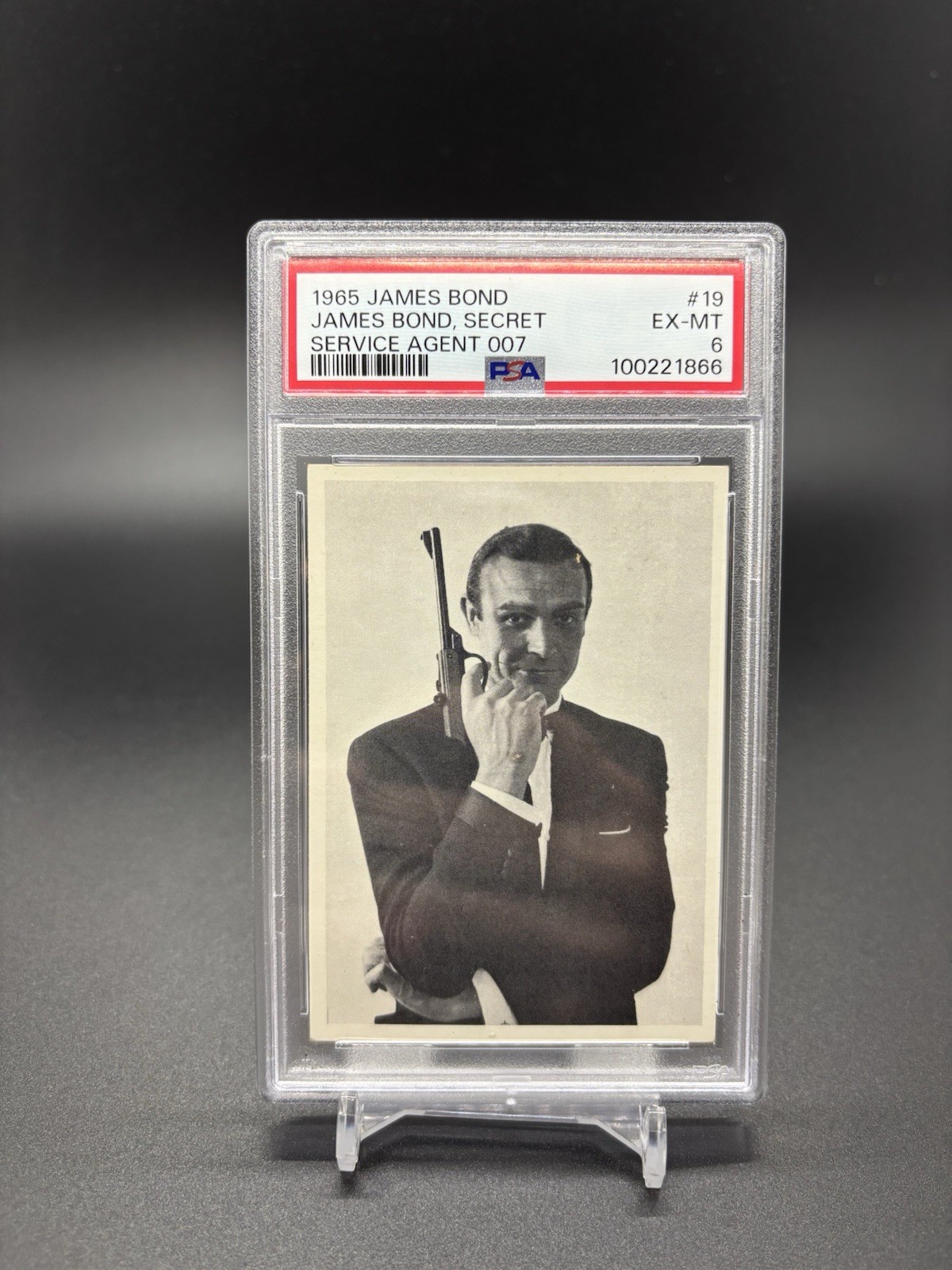 1965 James Bond Philadelphia Secret Service Agent 007 James Bond #19 PSA 6