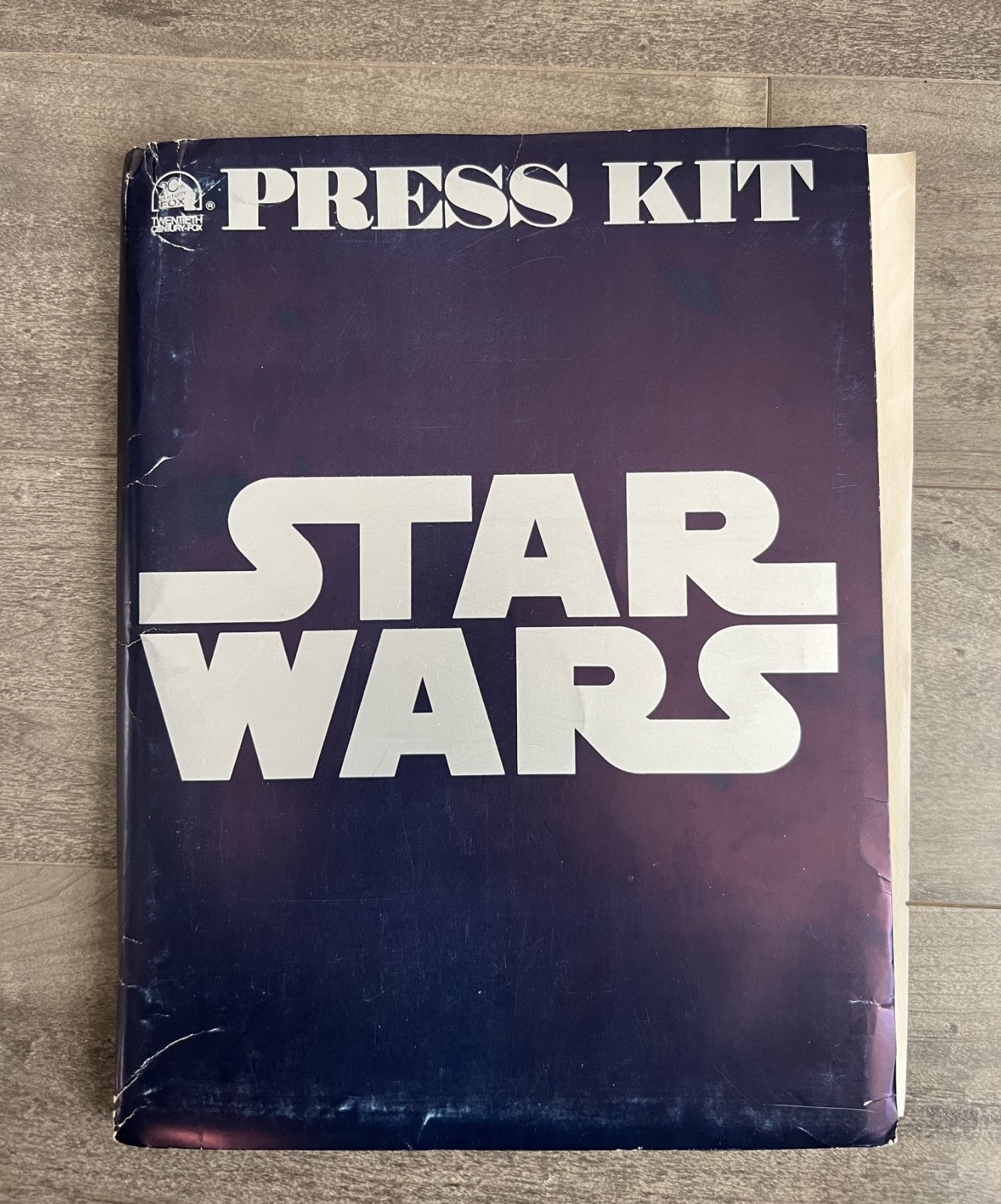 Star Wars (1977) Original Press Kit with 10 B+W Photo Prints