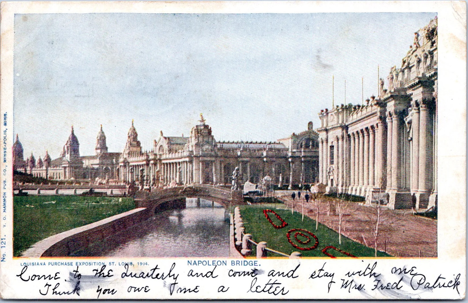 St. Louis, Missouri - Napoleon Bridge 1906 Postcard