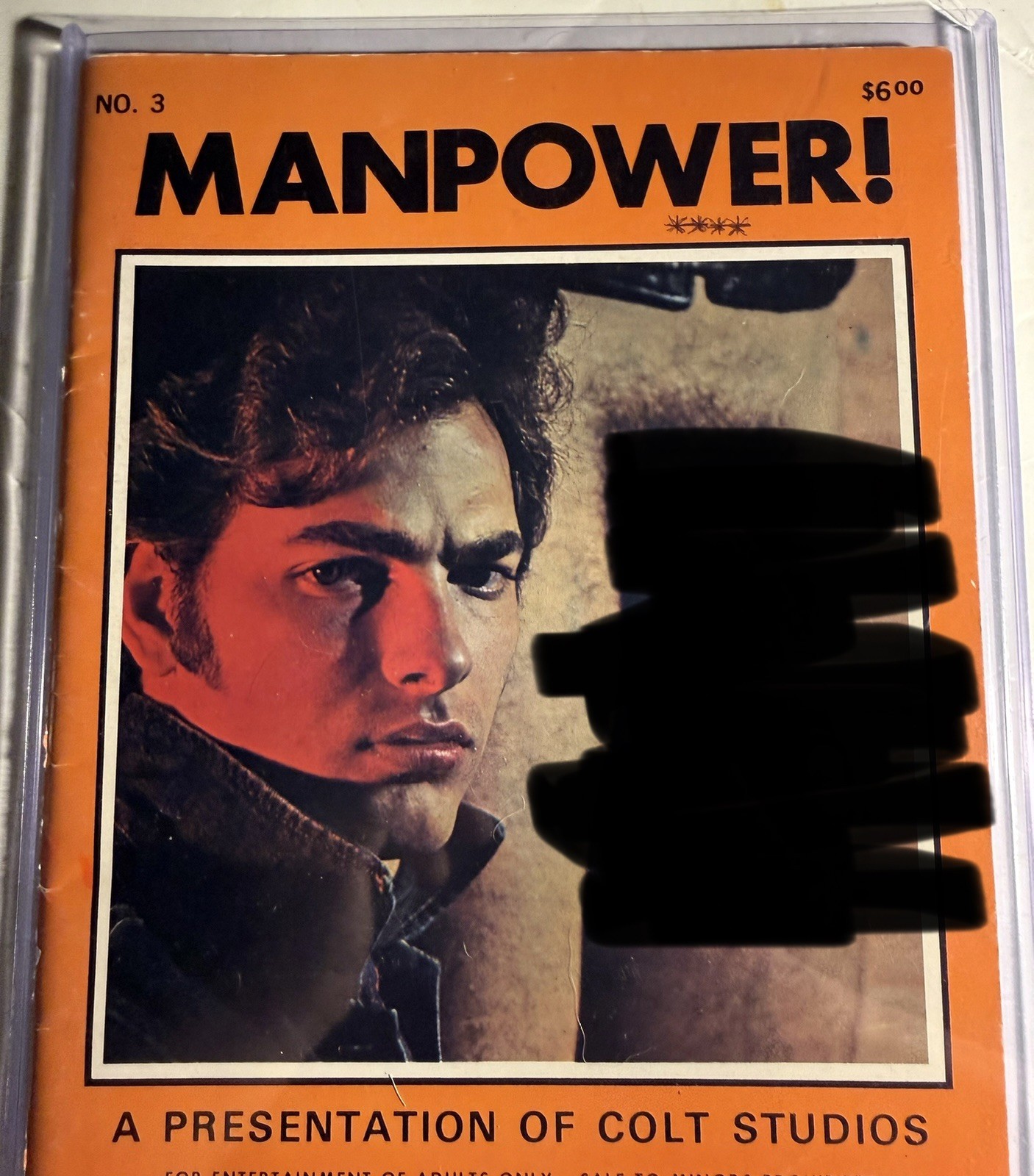MANPOWER #3 1972 FIRST PRINT VINTAGE SEXY COLT MODEL PHOTOGRAPHY MAGAZINE -NICE