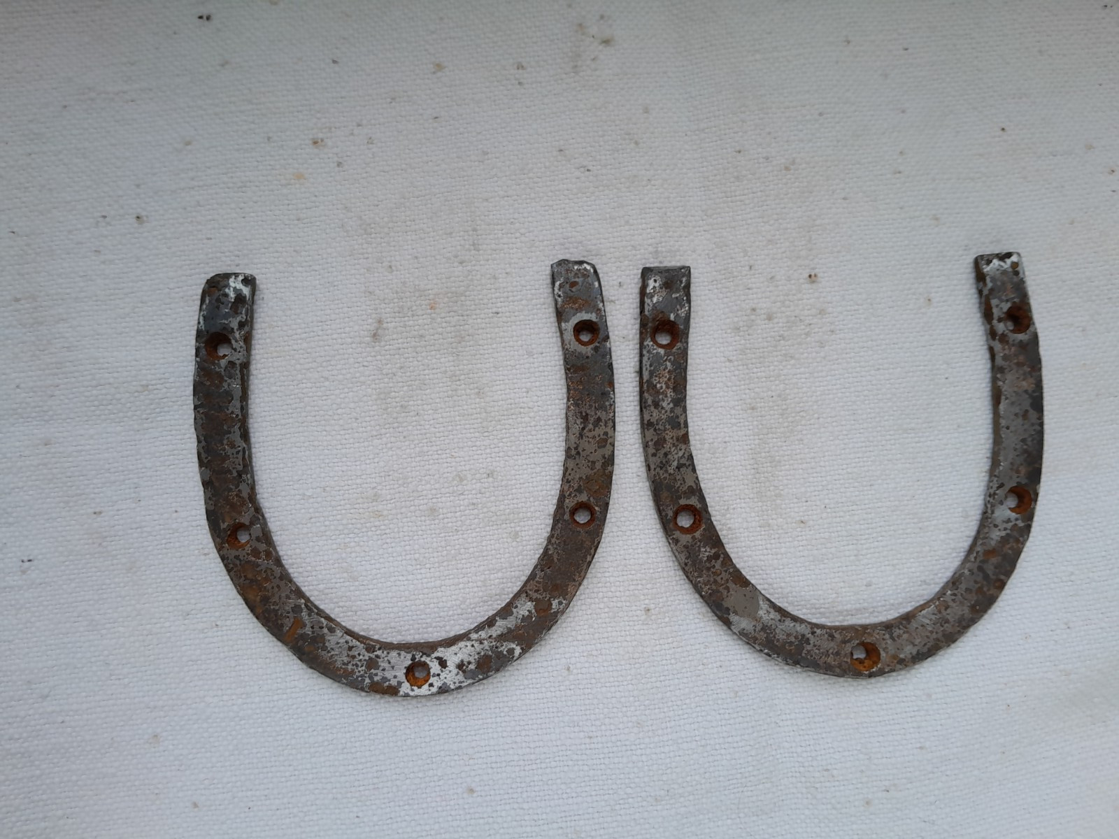 WWI Austro-Hungarian Metal heel plates for boots Original
