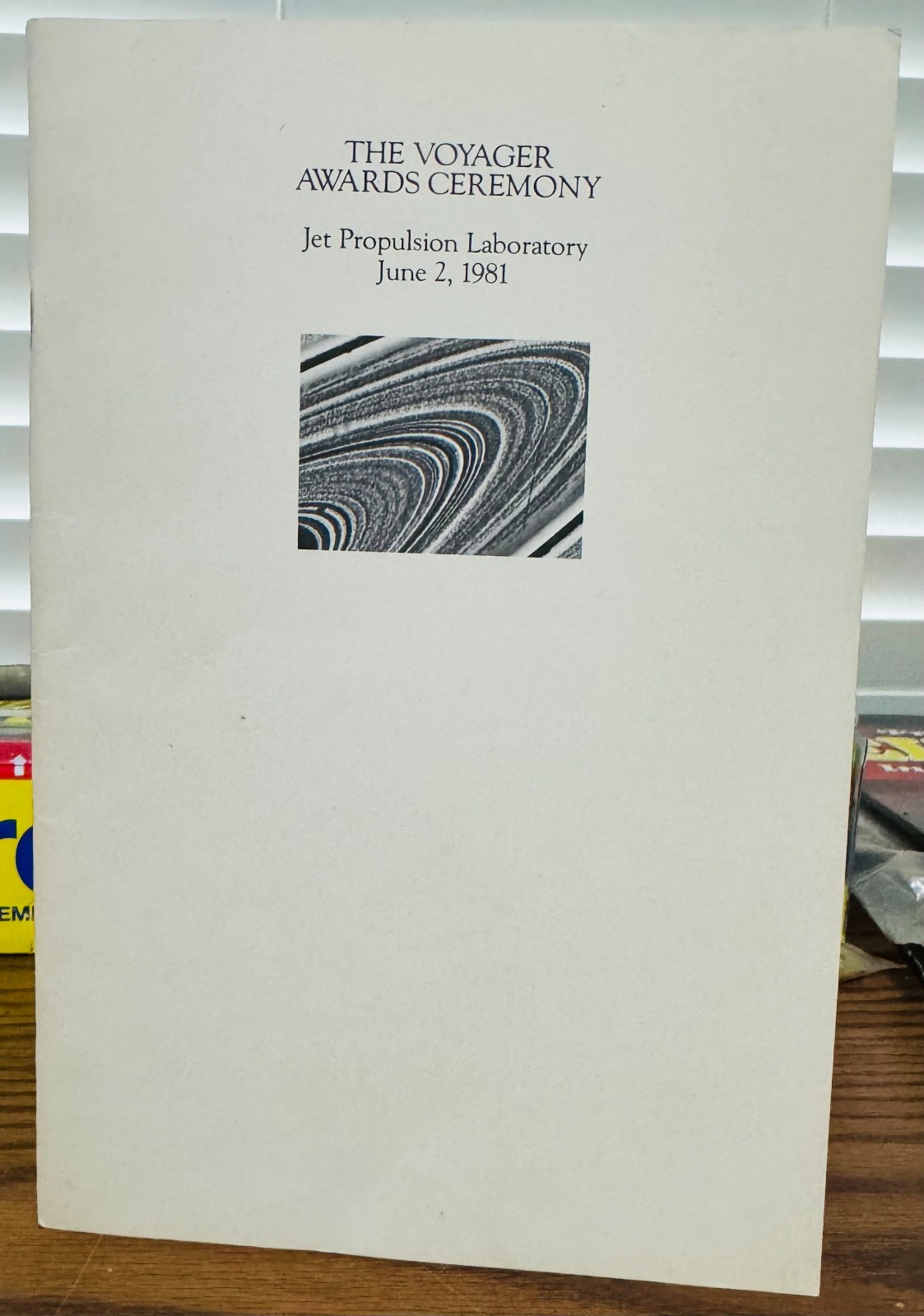 Nasa Voyager Awards Ceremony  Booklet Jet Propulsion  Lab 1981 55 pages