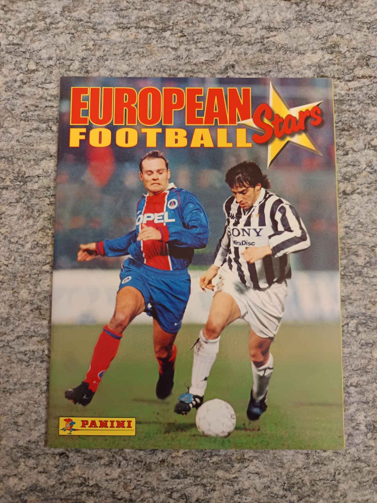 PANINI EUROPEAN FOOTBALL STARS 1997 COMPLETE Original Footballer Figure Album