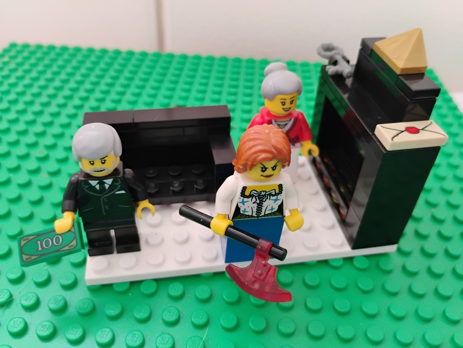 Lizzie Borden Lego Crime Scene