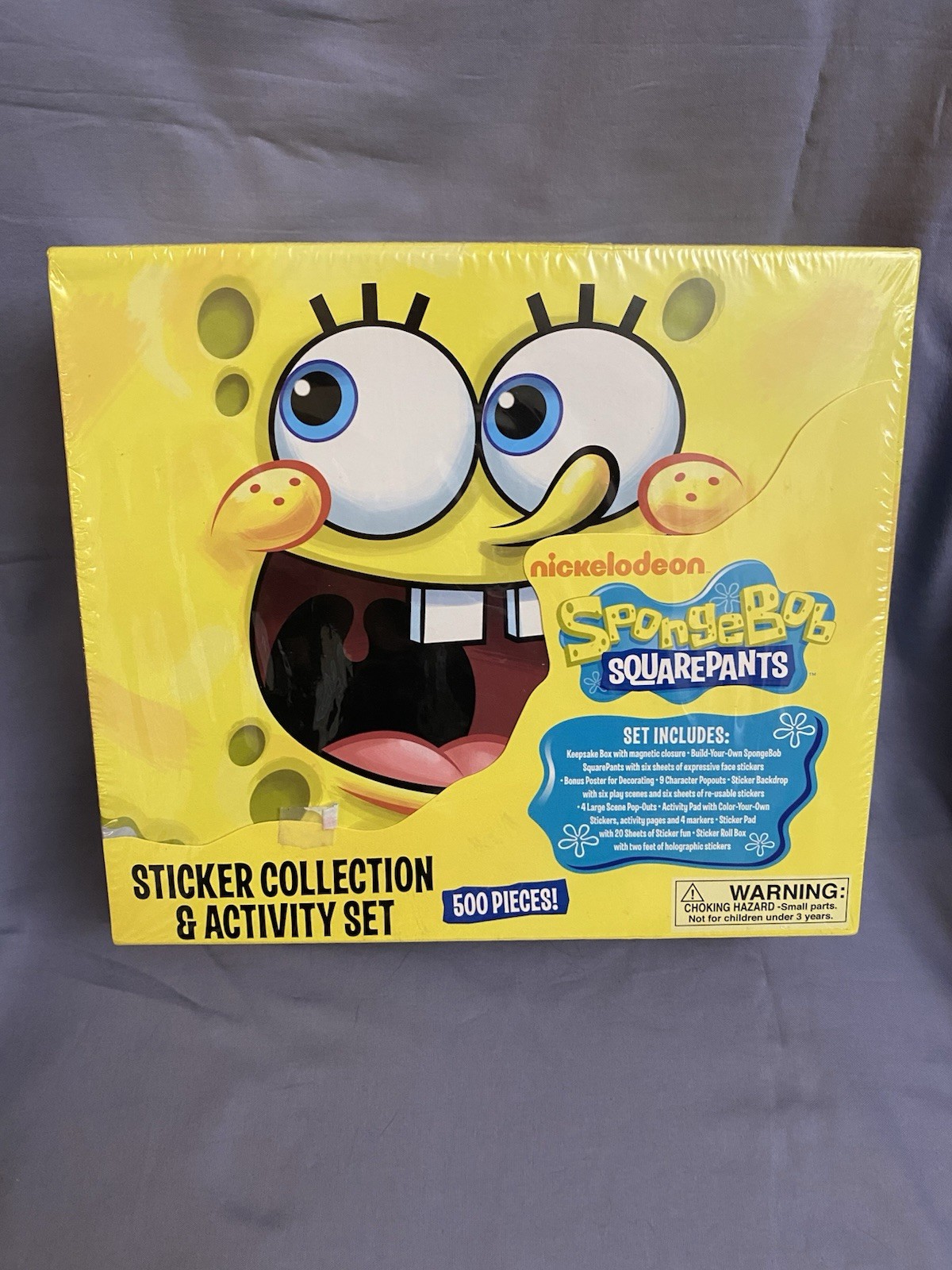 NEW 2011 SpongeBob SquarePants Sticker Collection And Activity Set (500 Pieces)