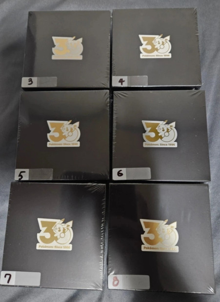 Pokemon 30th Anniversary March~August Logo Pin Badge / For jamxxxxxxxxxx