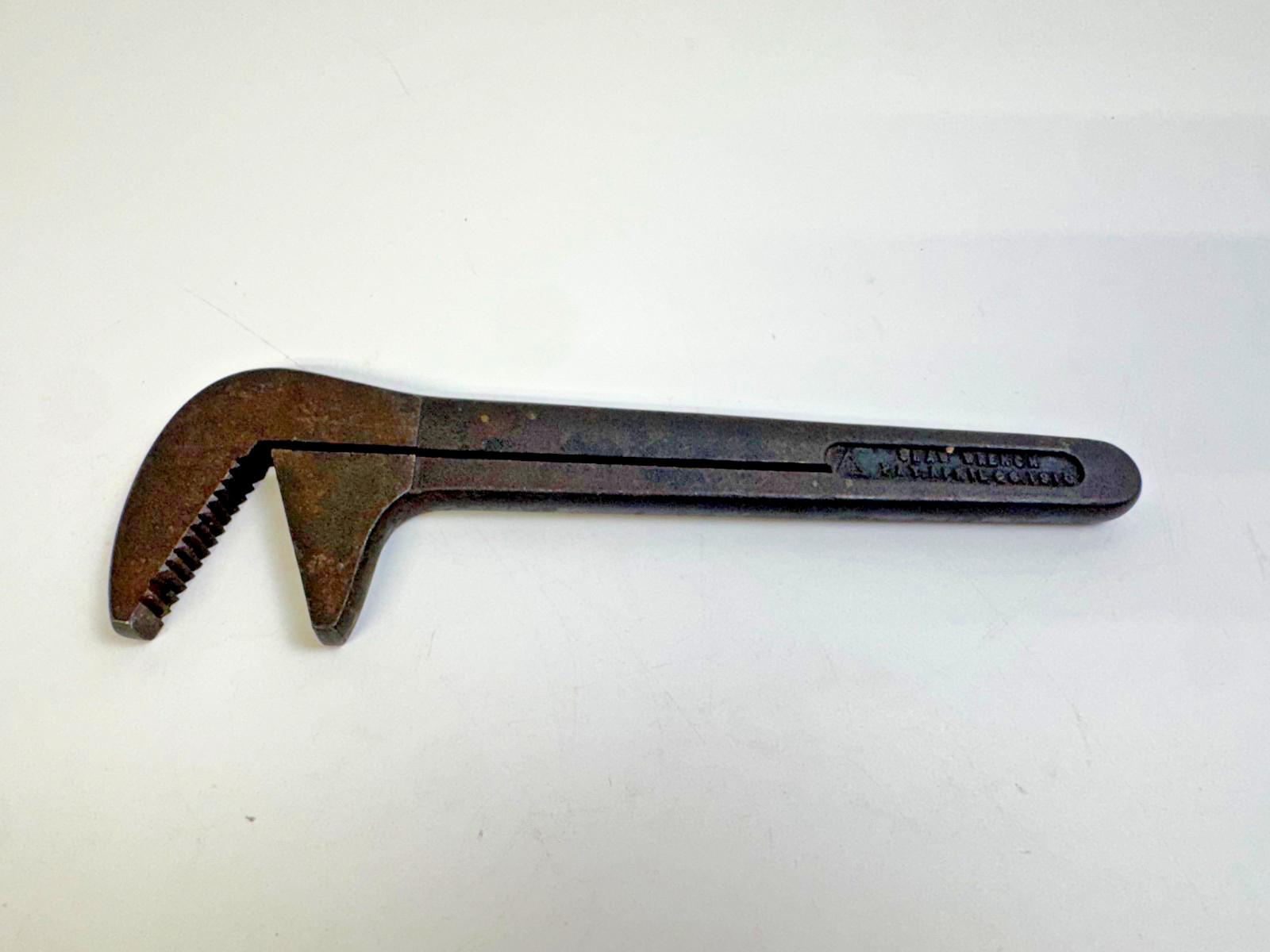 Antique Shaw Propeller Co. Alligator Wrench | April 26, 1910 | Maritime Tool