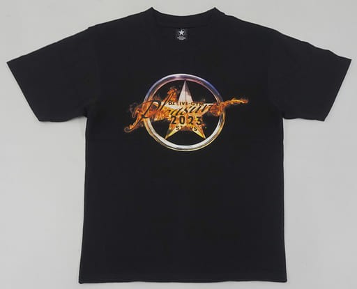 B’z Tour T-Shirt Black M 「B’z LIVE-GYM Pleasure 2023 -STARS-」 Japan Used Japan
