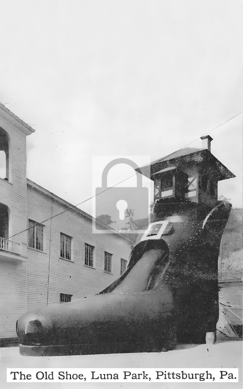 The Old Shoe Luna Park Pittsburgh Pennsylvania PA - Reprint