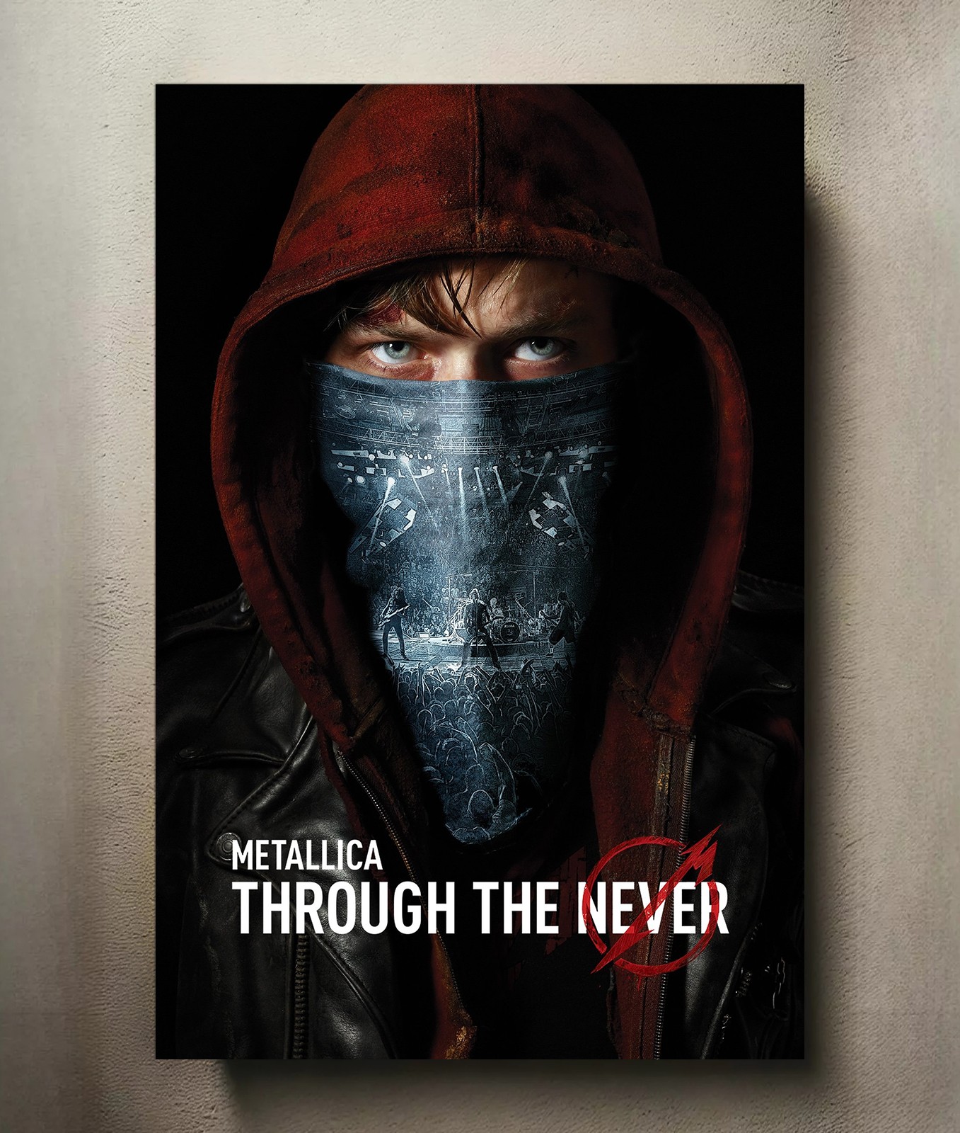Metallica: Through the Never 8x12 Metal Movie Poster Sign