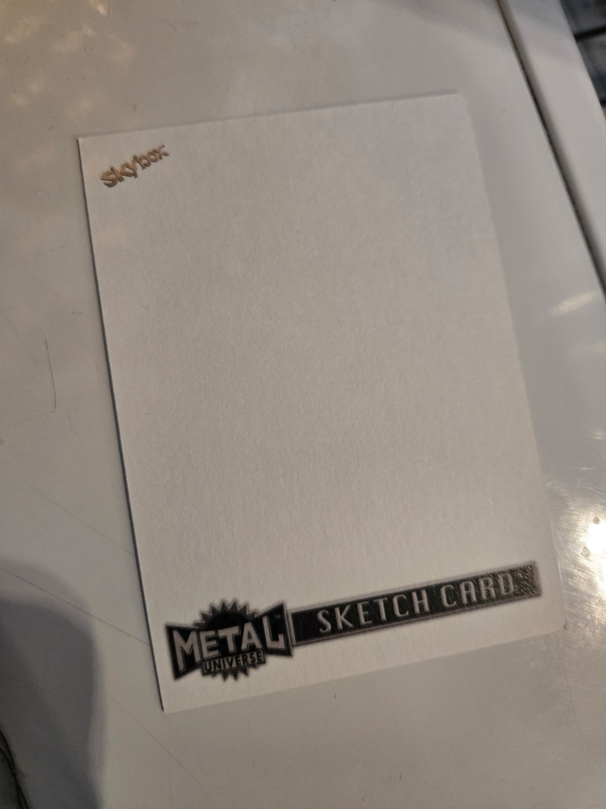 Upperdeck Marvel Metal Universe 2023 Blank sketch cards 