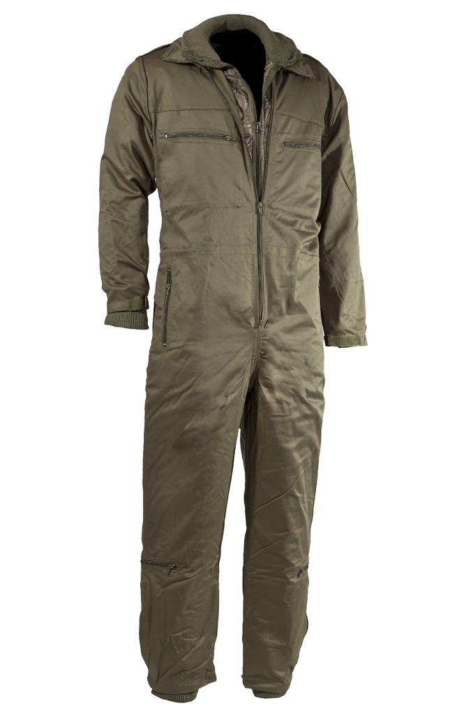 Panzerkombi BW Bundeswehr coverall overall with lining stone grey olive