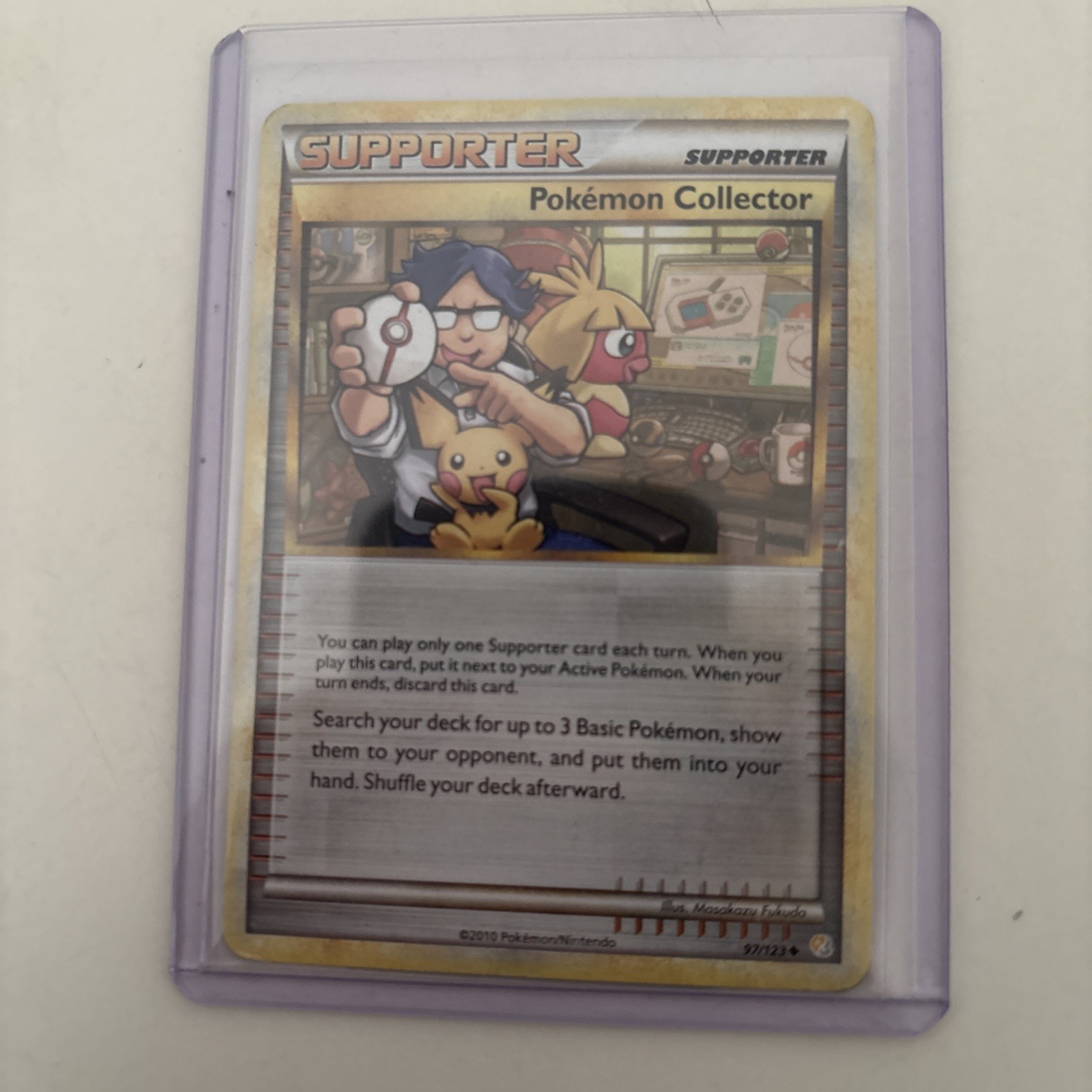 Pokemon Collector - HG & SS - Non Holo - 97/123 - NM Condition