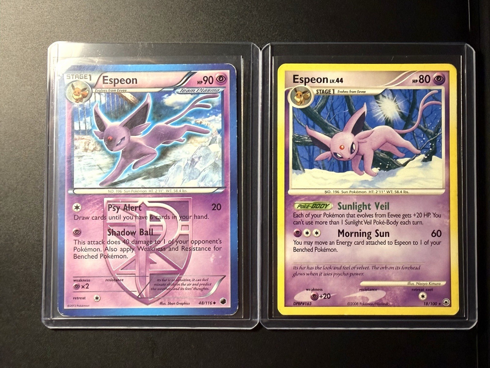 Pokémon TCG Espeon Lot Of 2, Read Description For Card Specifics