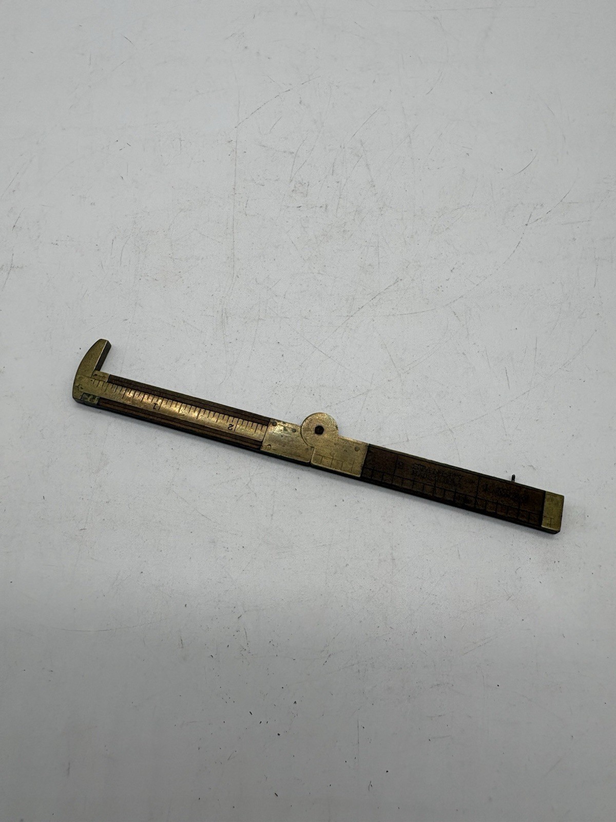 Vintage 1910-1917 Stanley No. 36 Boxwood Brass 6\