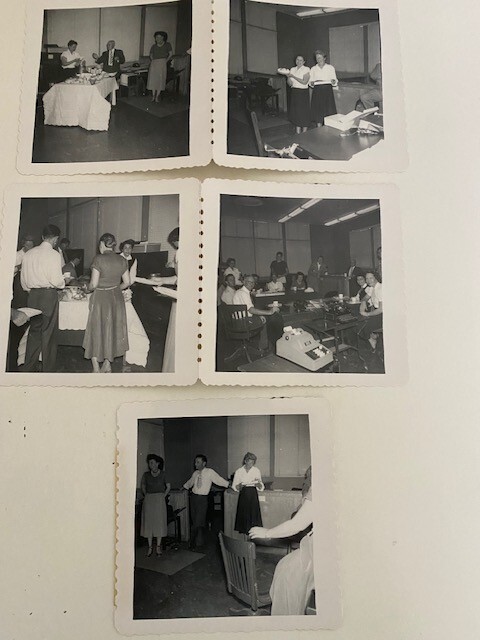 Ca Glendale News Press Newsroom 5 photos 1950s  from original  manager