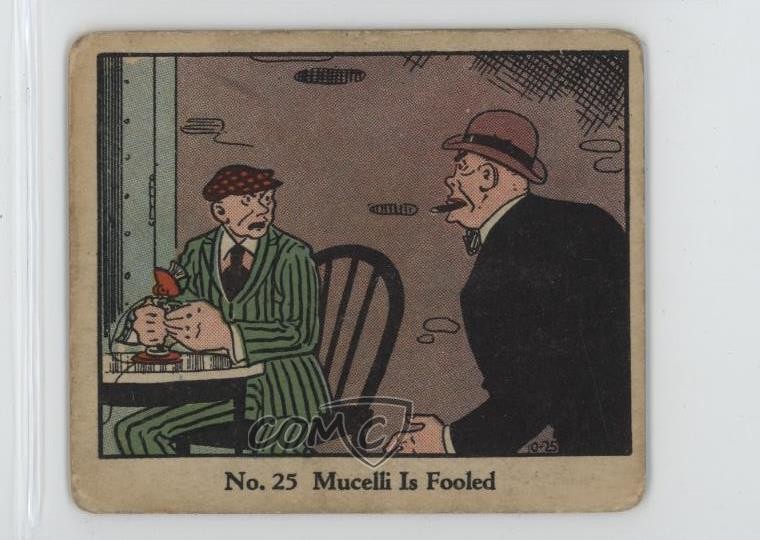 1937 Dick Tracy Caramels R41 Dan Mucelli Is Captured #25 14rq