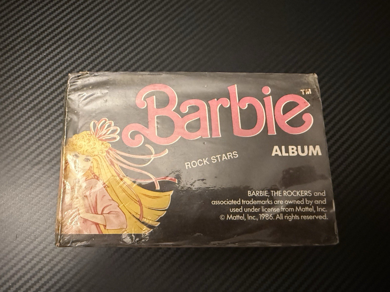 BARBIE VINTAGE 1986 ROCK STARS STICKER ALBUM SEALED VENEZUELAN COMPANY REYAUCA