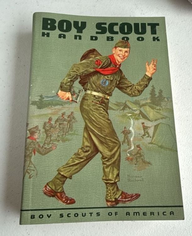 VINTAGE OFFICIAL 1965 BOY SCOUTS OF AMERICA HANDBOOK SOFTCOVER BSA HANDBOOK