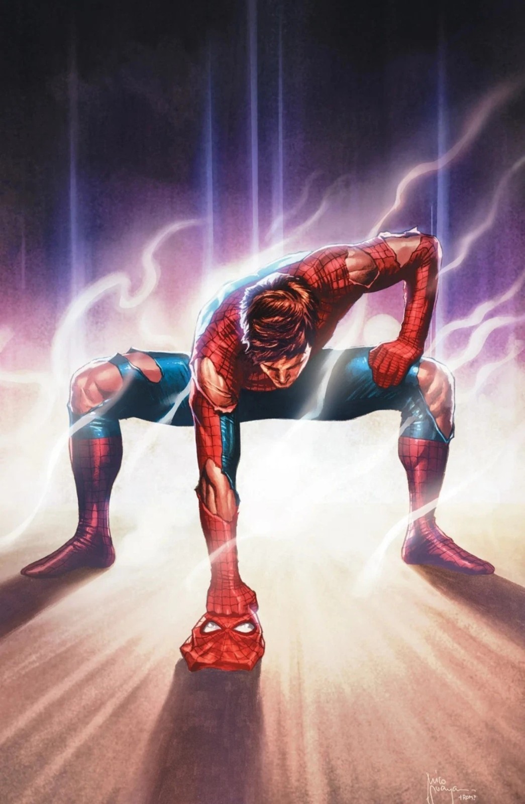 AMAZING SPIDER-MAN #1000 MICO SUAYAN NYCC VIRGIN VARIANT PRE SALE NM