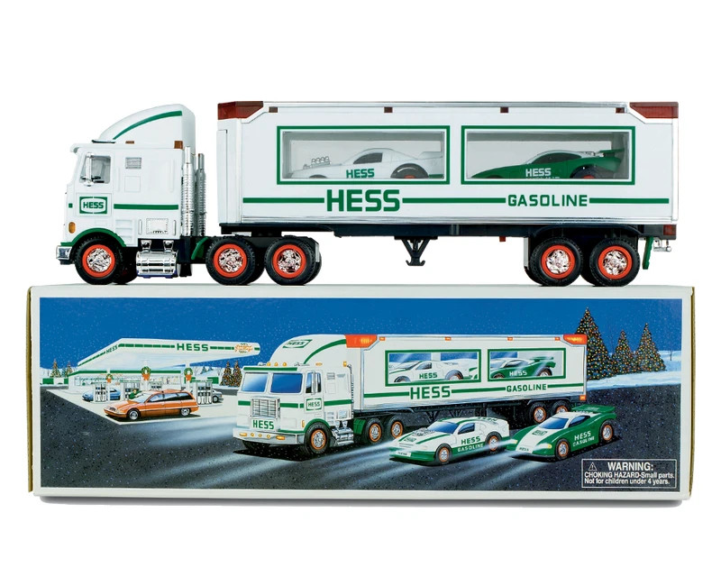 1997 Hess Toy Truck Collector Edition 18 Wheeler Racers Original Box