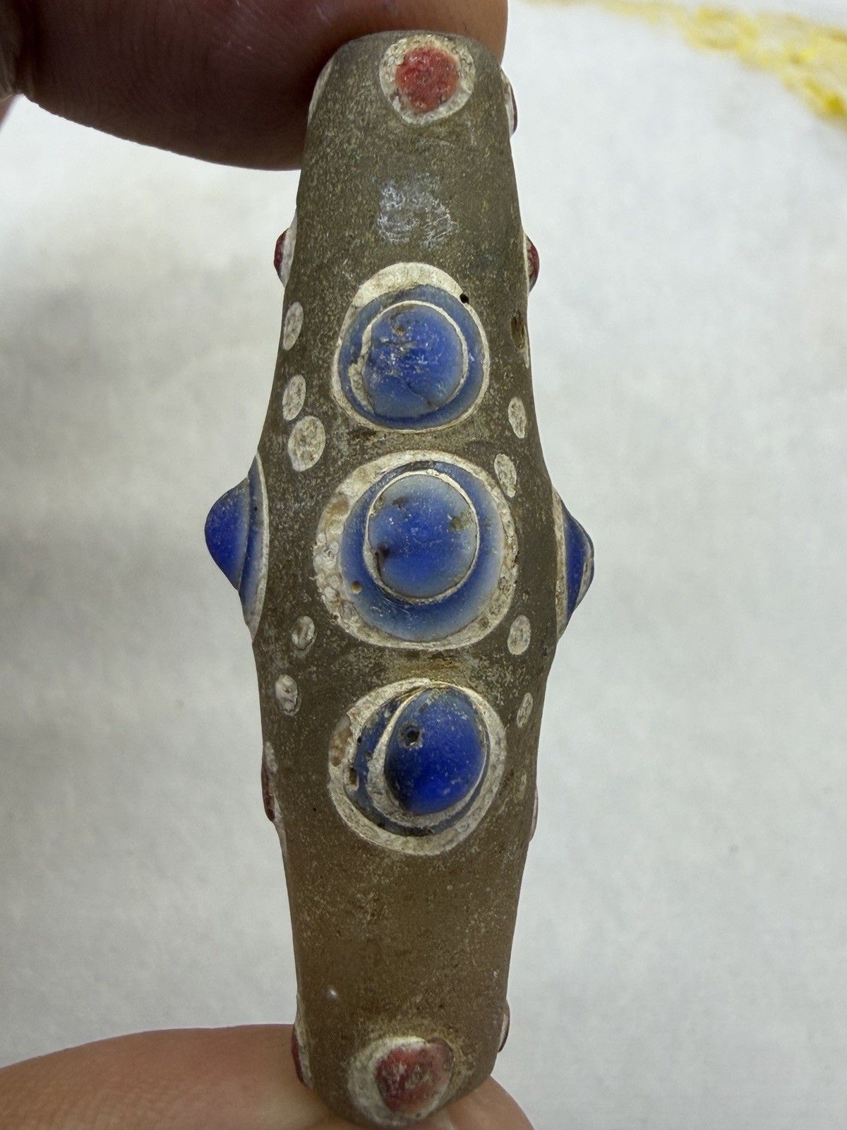 Ancient Rare Roman Mosaic Glass Wonderful Rare Bead
