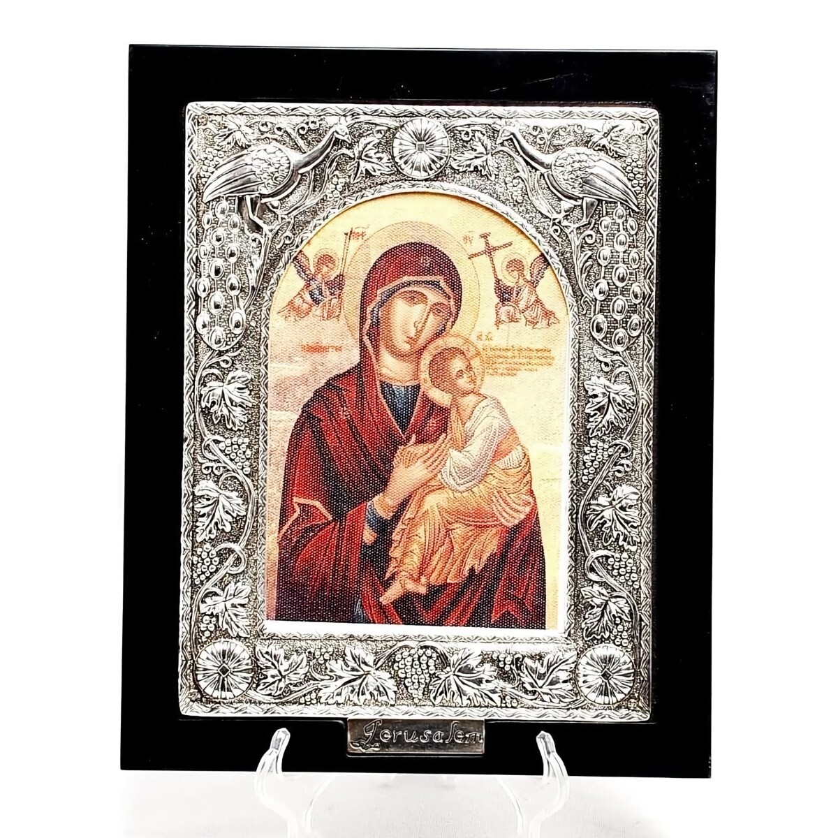 Large Byzantine Icon Church Treated Size 29.5cm x 20.5cm