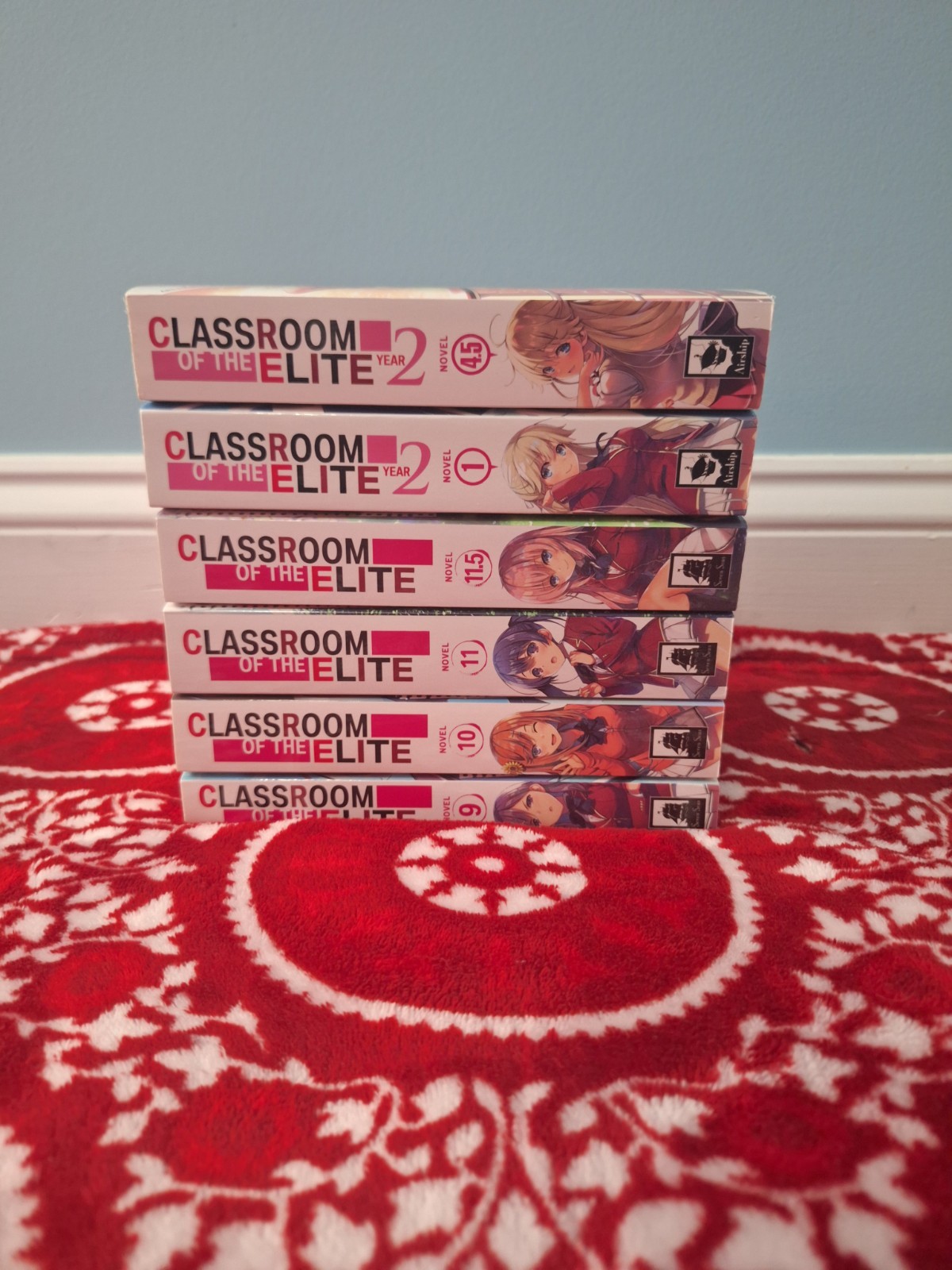 Classroom of The Elite Light Novel Year 1 Vol. 9-11.5 & Year 2 Vol 1 & 4.5