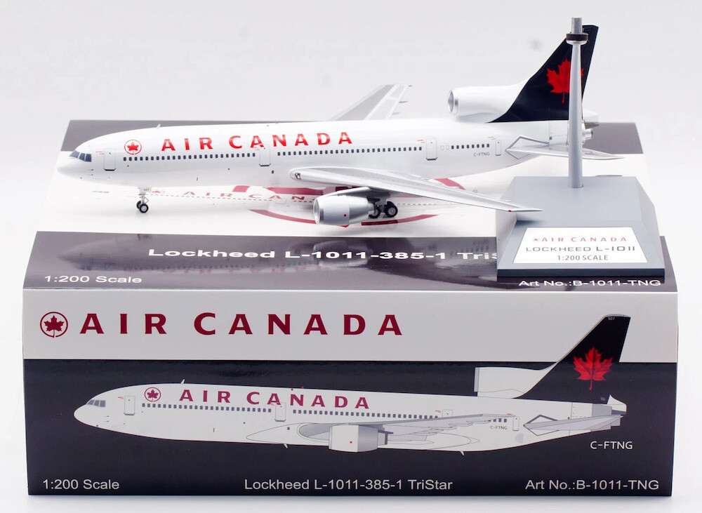 Inflight B-1011-TNG Air Canada Lockheed L-1011 C-FTNG Diecast 1/200 Jet Model
