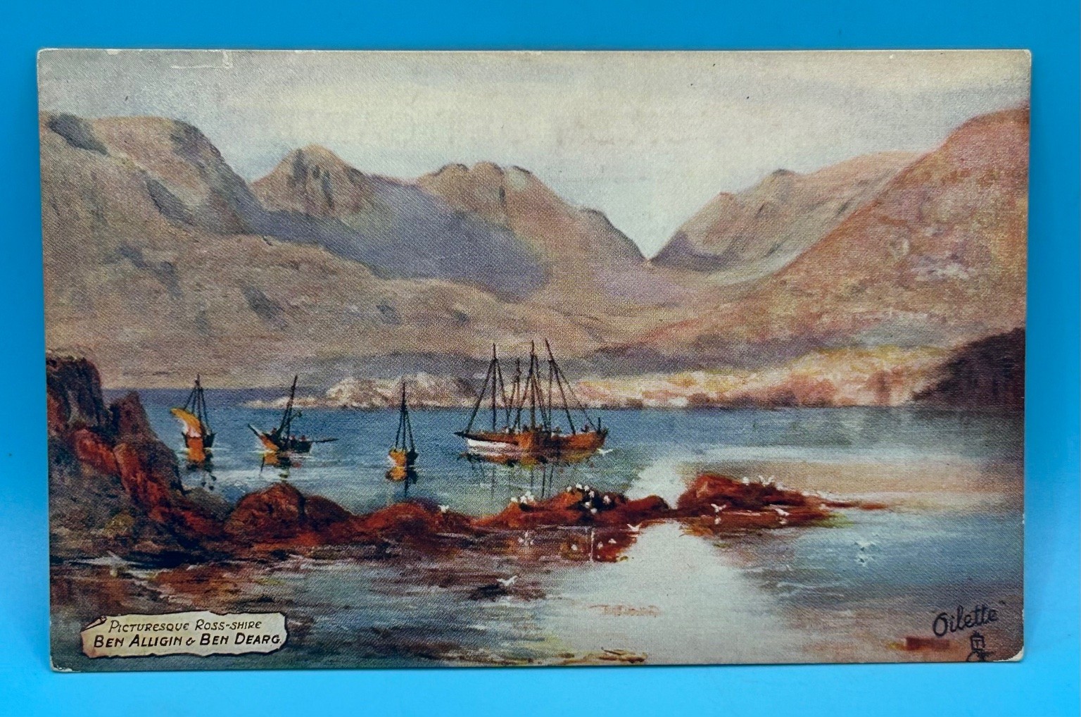 Tuck\'s Oilette Postcard: Loch Torridon, Ardmore, Ross-shire, Scotland