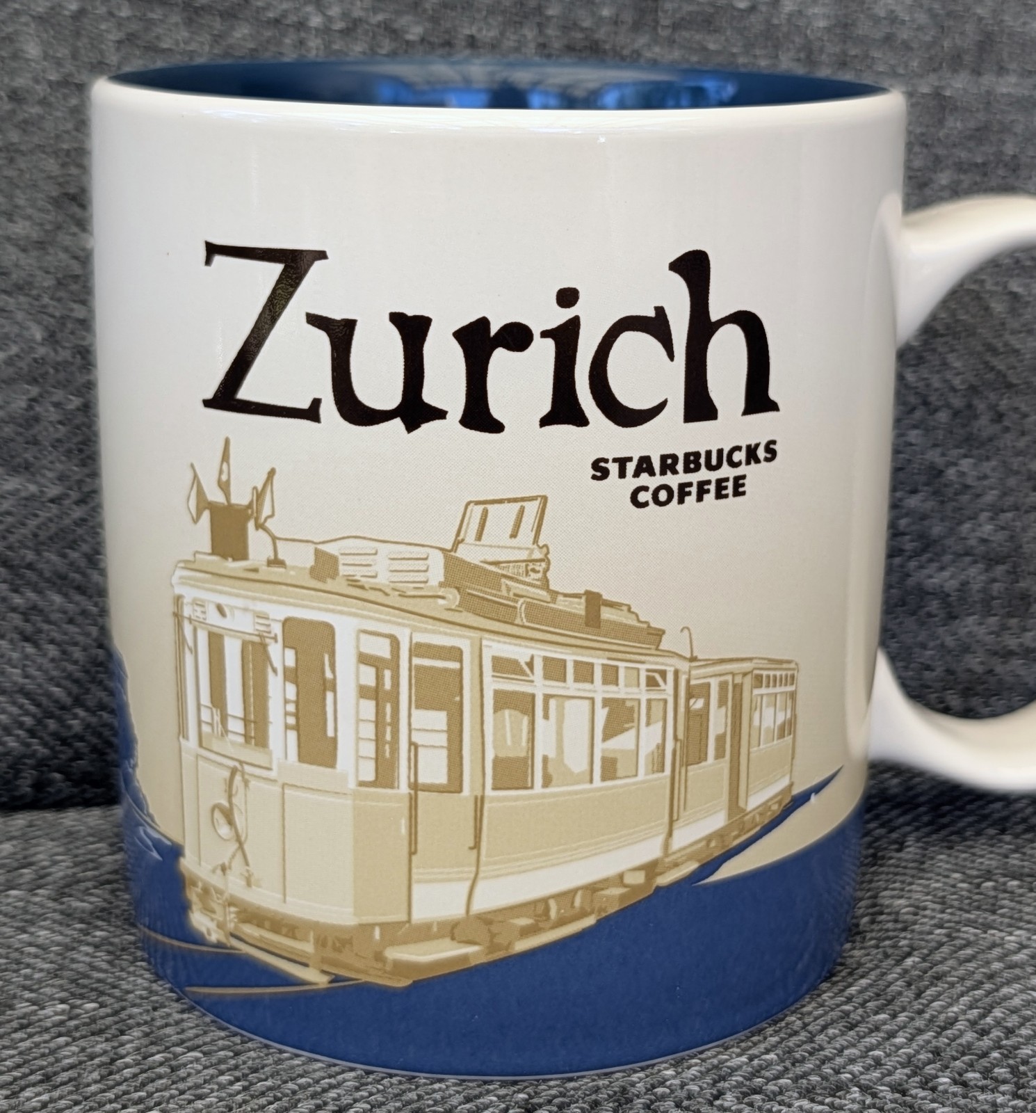 Starbucks Zurich Switzerland Global Icon Series Coffee Mug Cup 16oz 2016