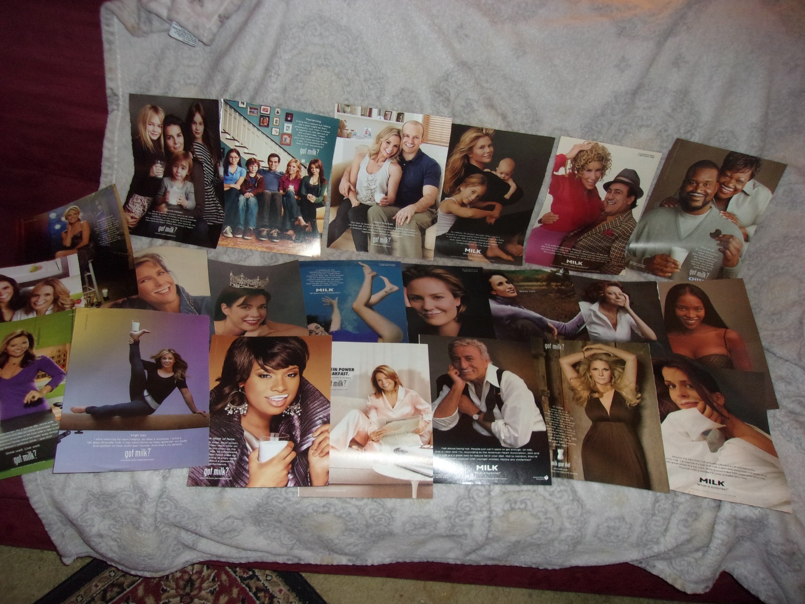 Lot of 22 Got Milk Magazine Ads All Different