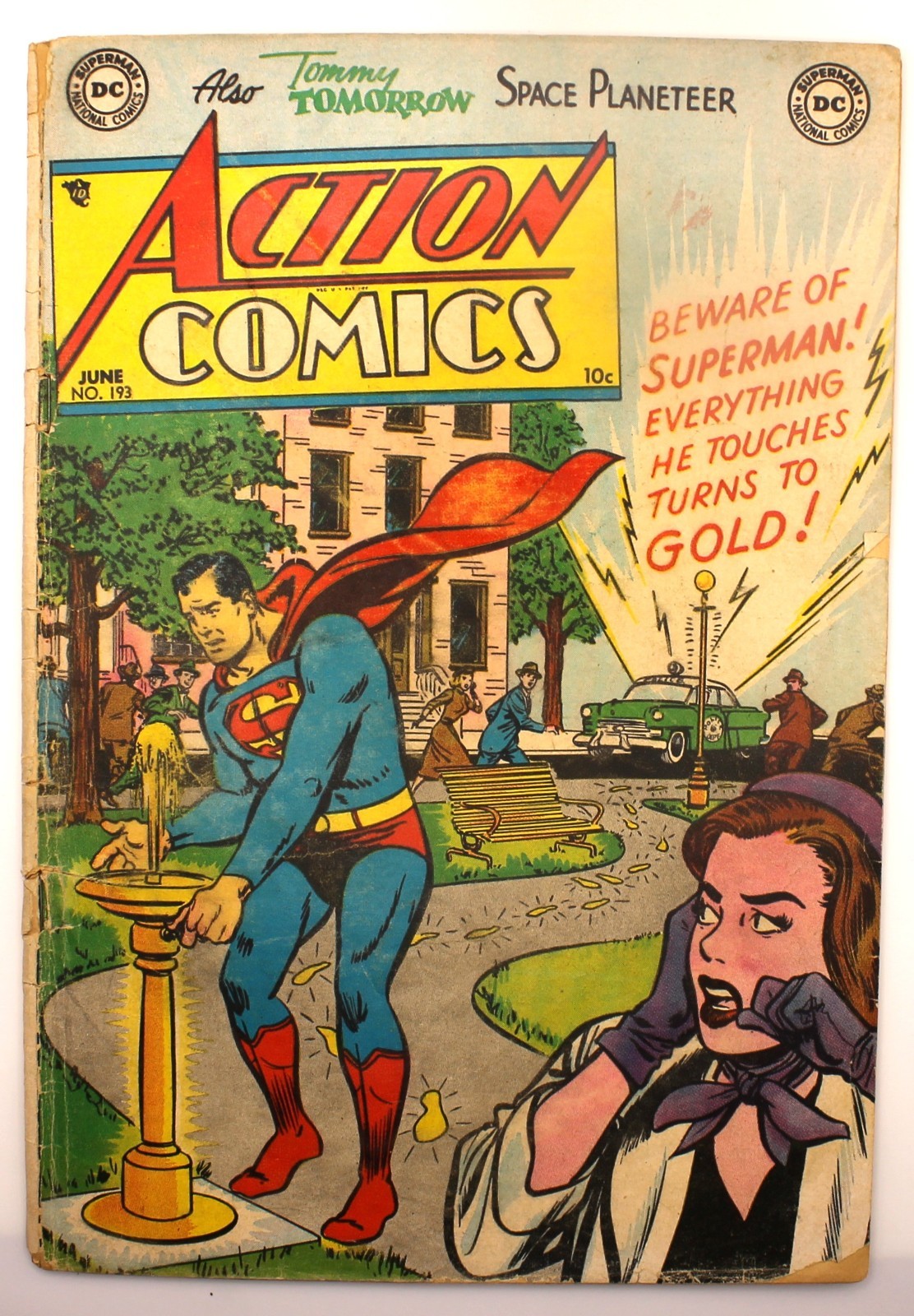 Action Comics #193 - 1954 DC Comics G/VG 3.0