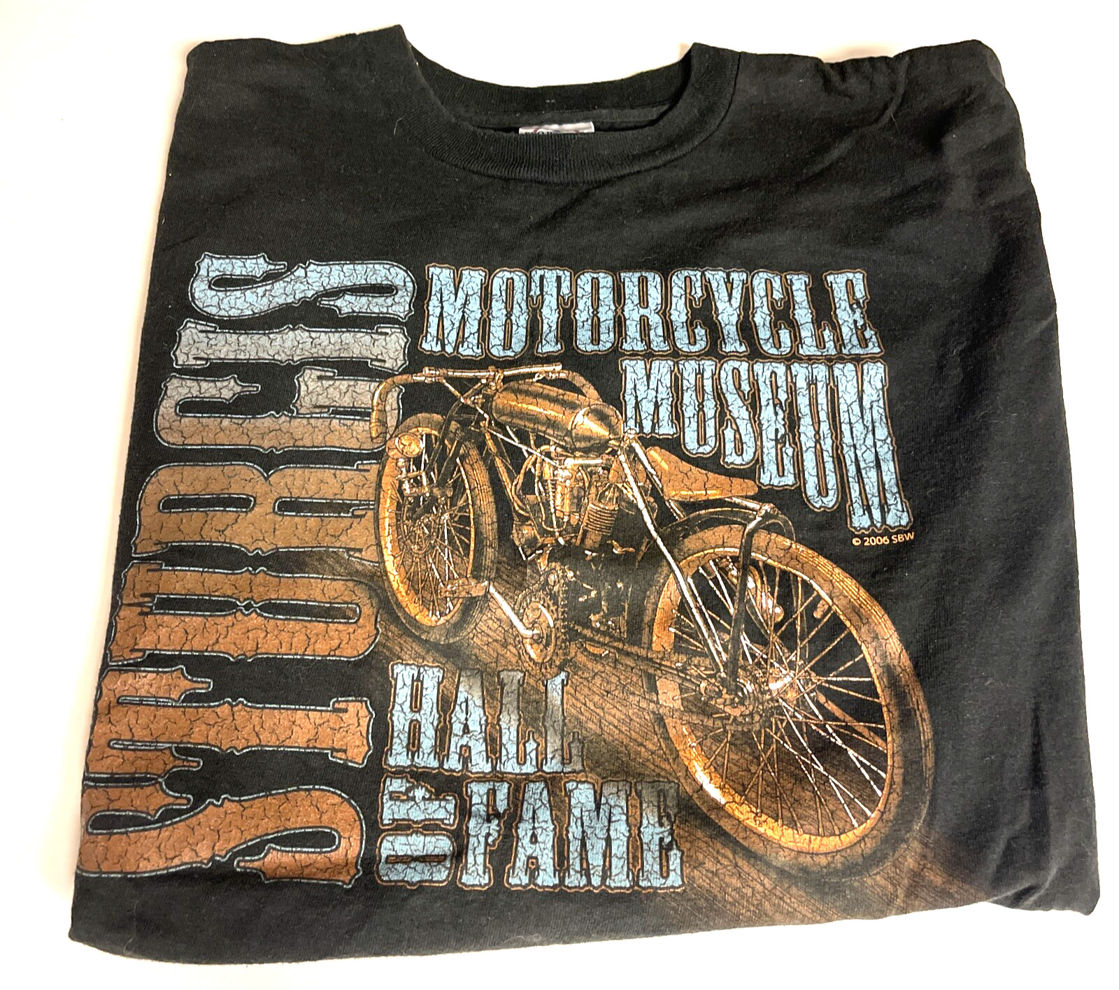Sturgis Shirt Large Black Hills Motorcycle Museum Hall Of Fame Biker