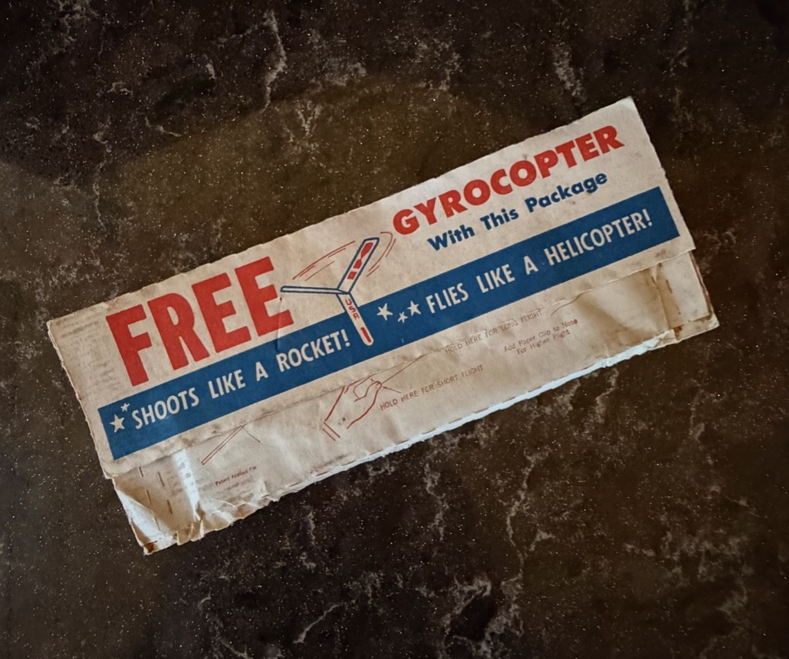 RARE 1960\'s Vintage FRITOS GYROCOPTER \