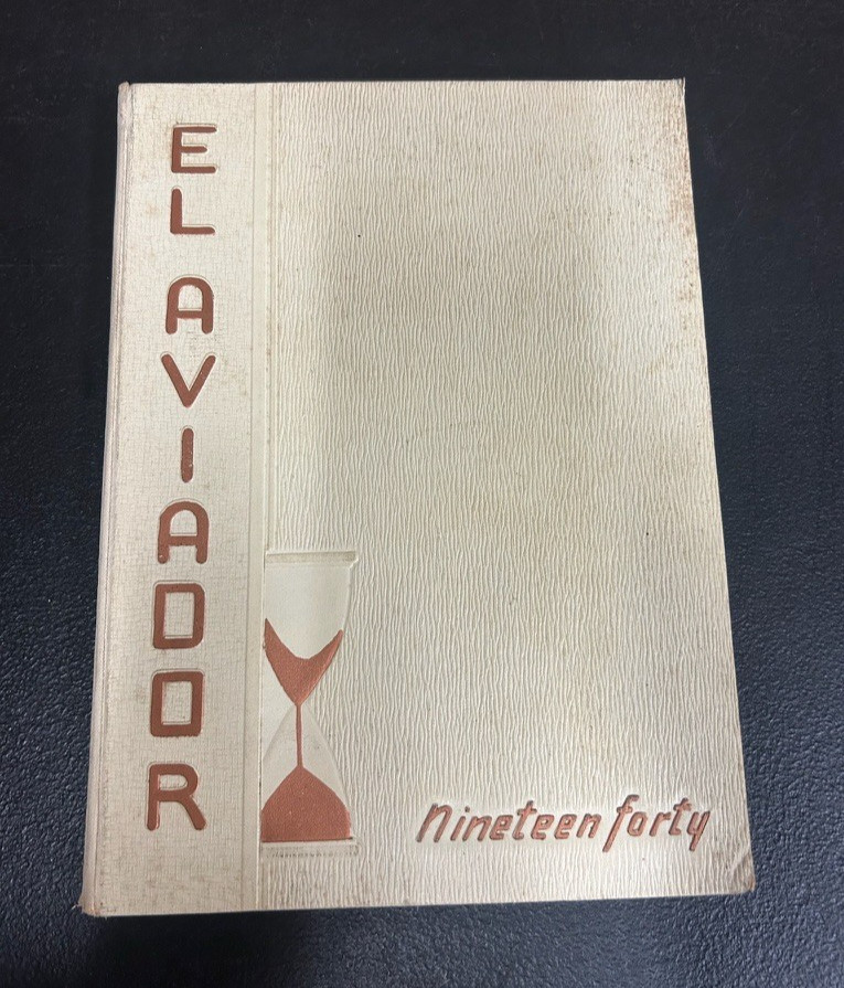 1940 EXCELSIOR UNION HIGH SCHOOL YEARBOOK, EL AVIADOR, NORWALK, CALIFORNIA