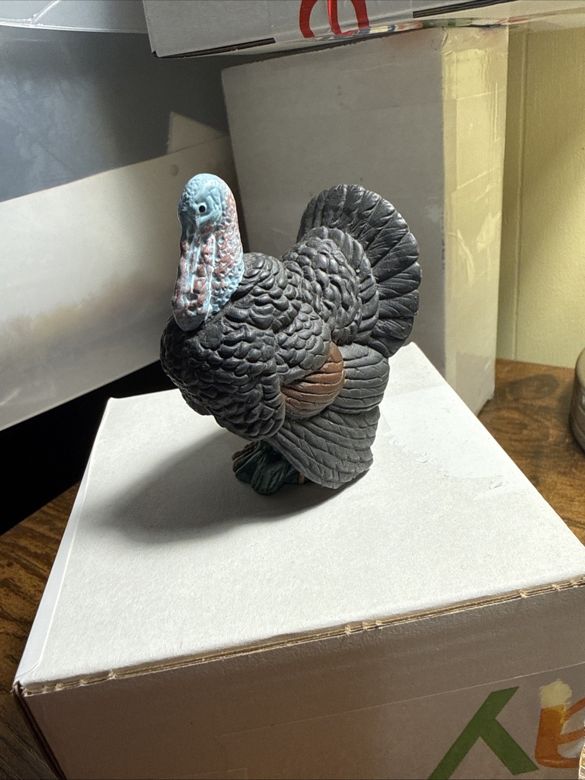 Schleich 1999 TOM TURKEY Figure Farm Bird Avian Poultry 13136 Retired Toy