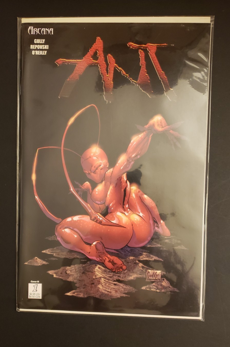Ant #1B Mario Gully Variant Arcana April 2004 Booty Cover VF++ / NM-
