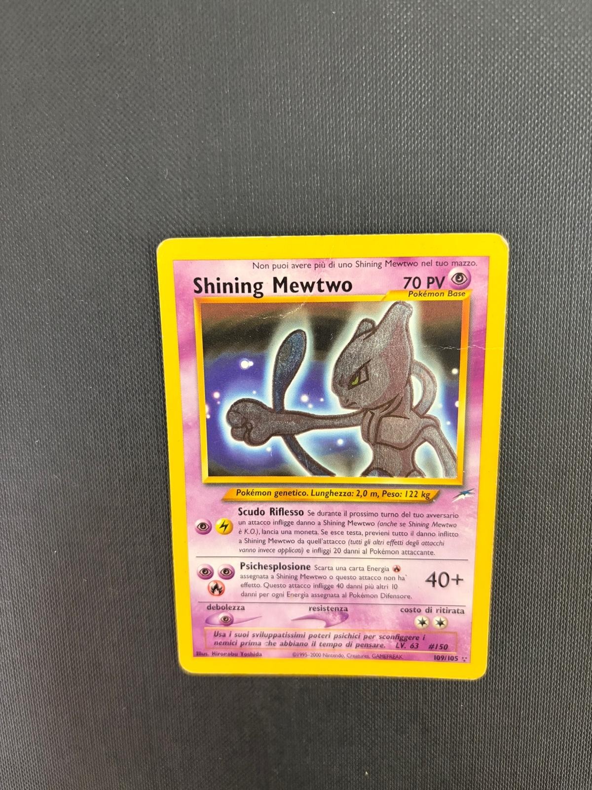 Pokemon Shining Mewtwo 109/105 ITA