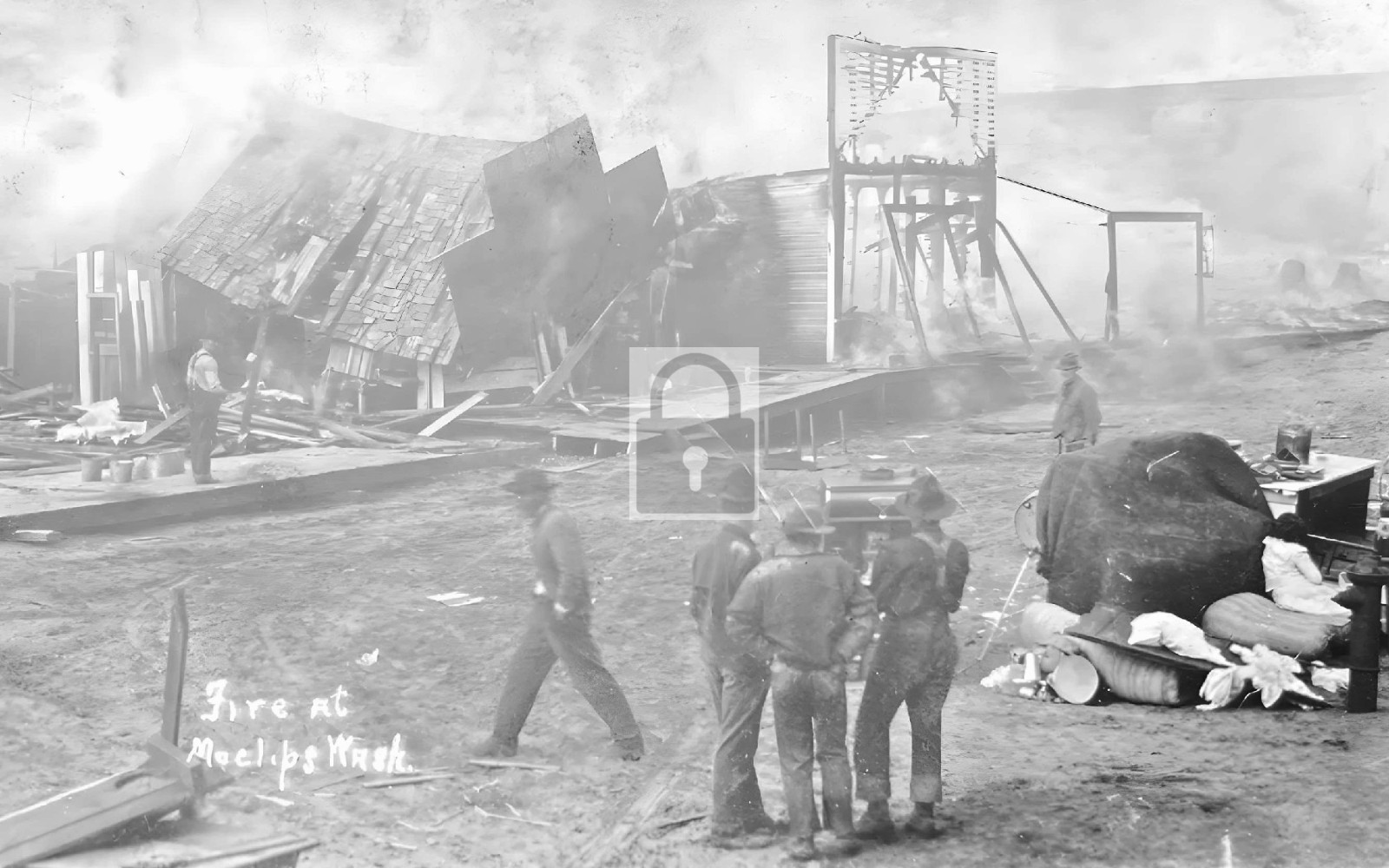 Fire Damage Moclips Washington WA - Reprint