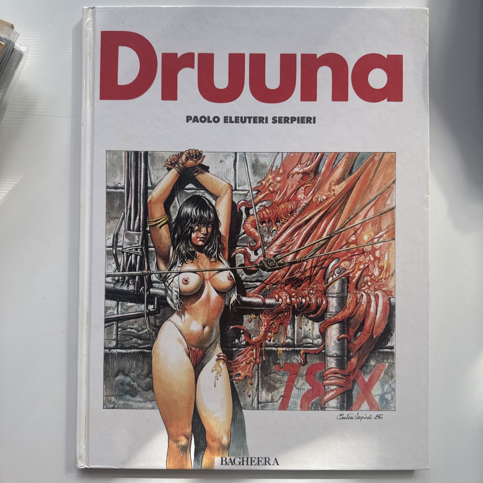 DRUUNA PAOLO ELEUTERI SERPIERI - COMIC ART- French Version Rare