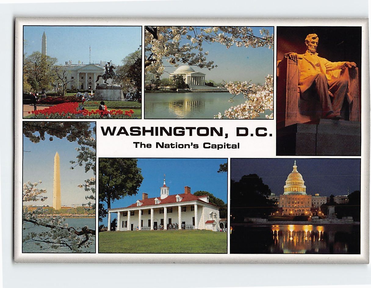 Postcard The Nation's Capital Washington DC USA