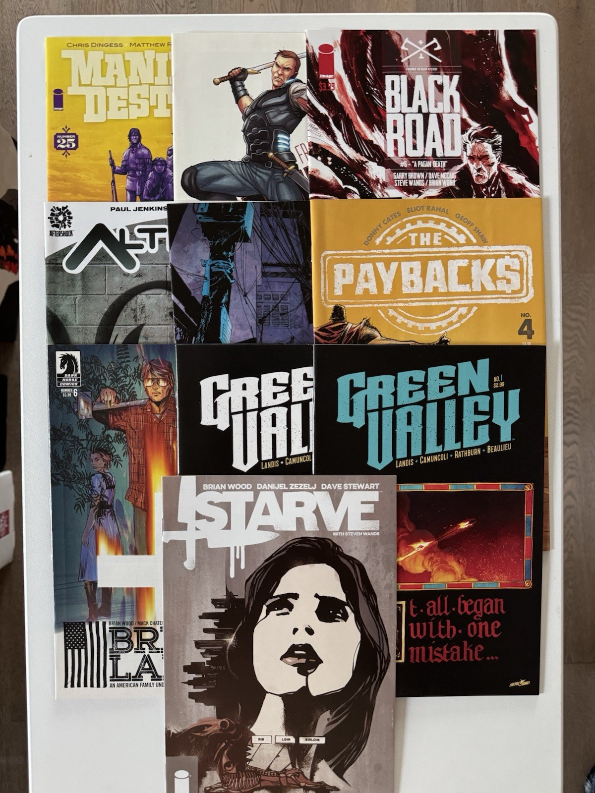 10 BOOK INDEPENDENT LOT - Image, Boom, Aftershock, Heavy Metal, Dark Horse - NM