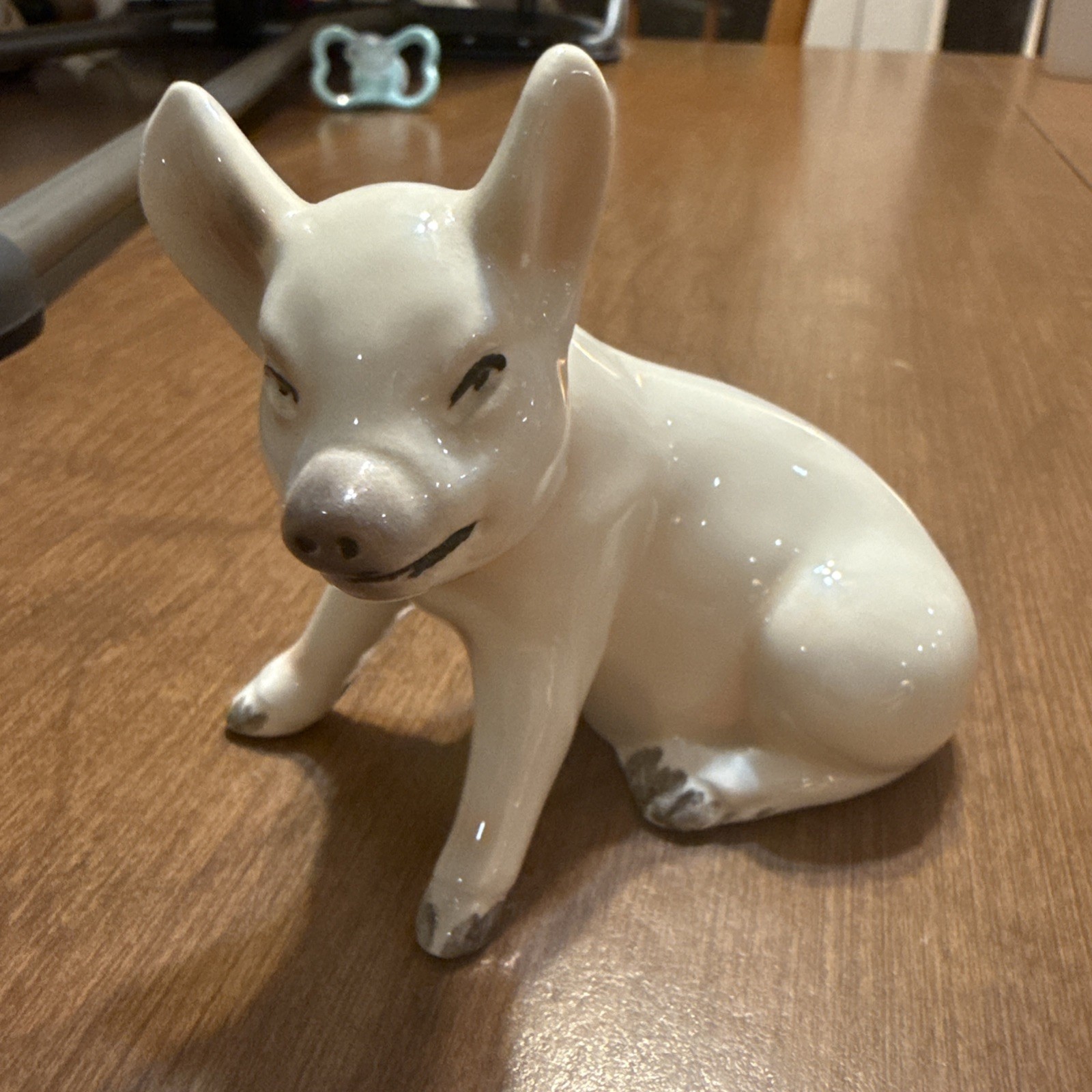 Goebel West Germany Sitting Pig Figurine Vtg