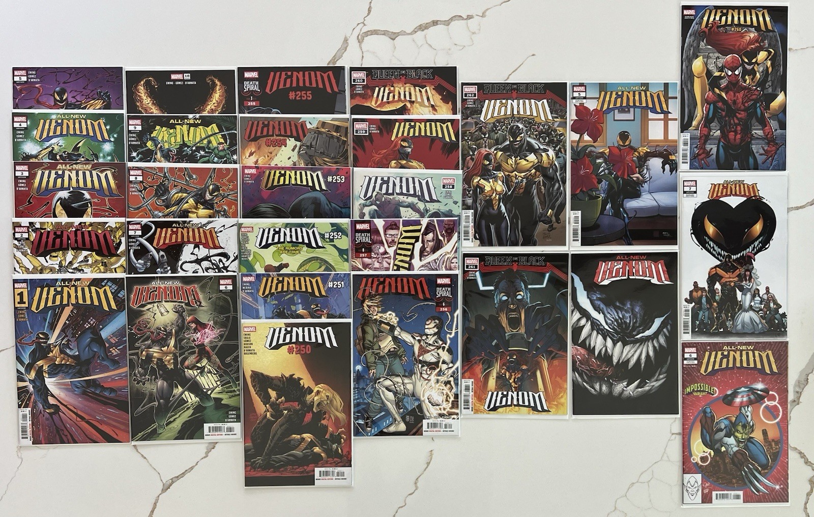 All-New Venom #1-10 + Venom #250-262 Complete Run + 5 Variants NM Marvel Lot 28